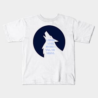 Howling wolf Kids T-Shirt